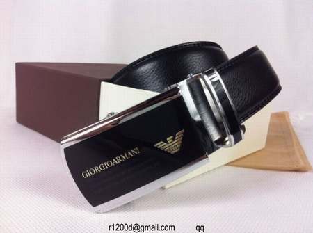 ceinture armani pas cher