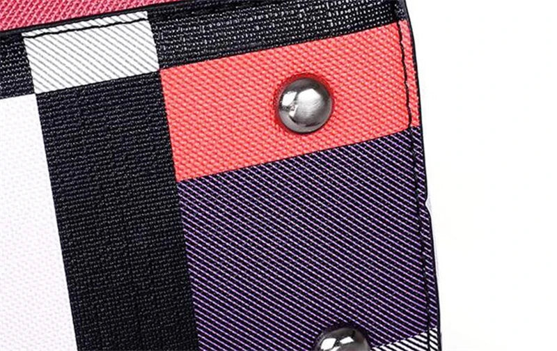 Sac cabas femme ensemble de 4 Pièces Rouge-Noir-Bleu A-Bleu-Marron-ShopGET® 