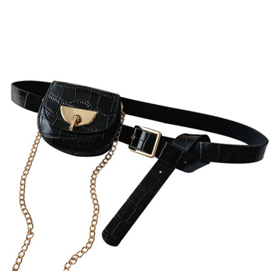 Sac banane léopard original pour ceinture