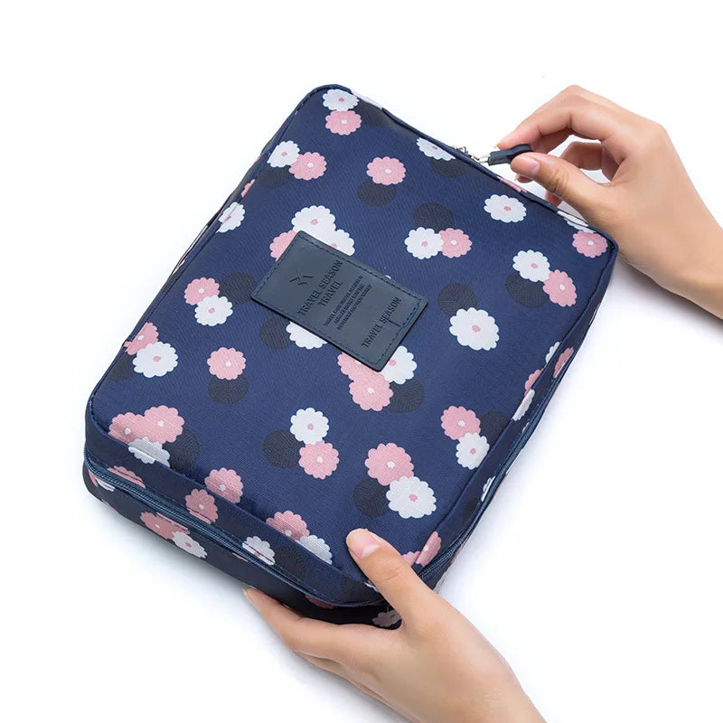 Jolie trousse de toilette bleu femme - ShopGET®