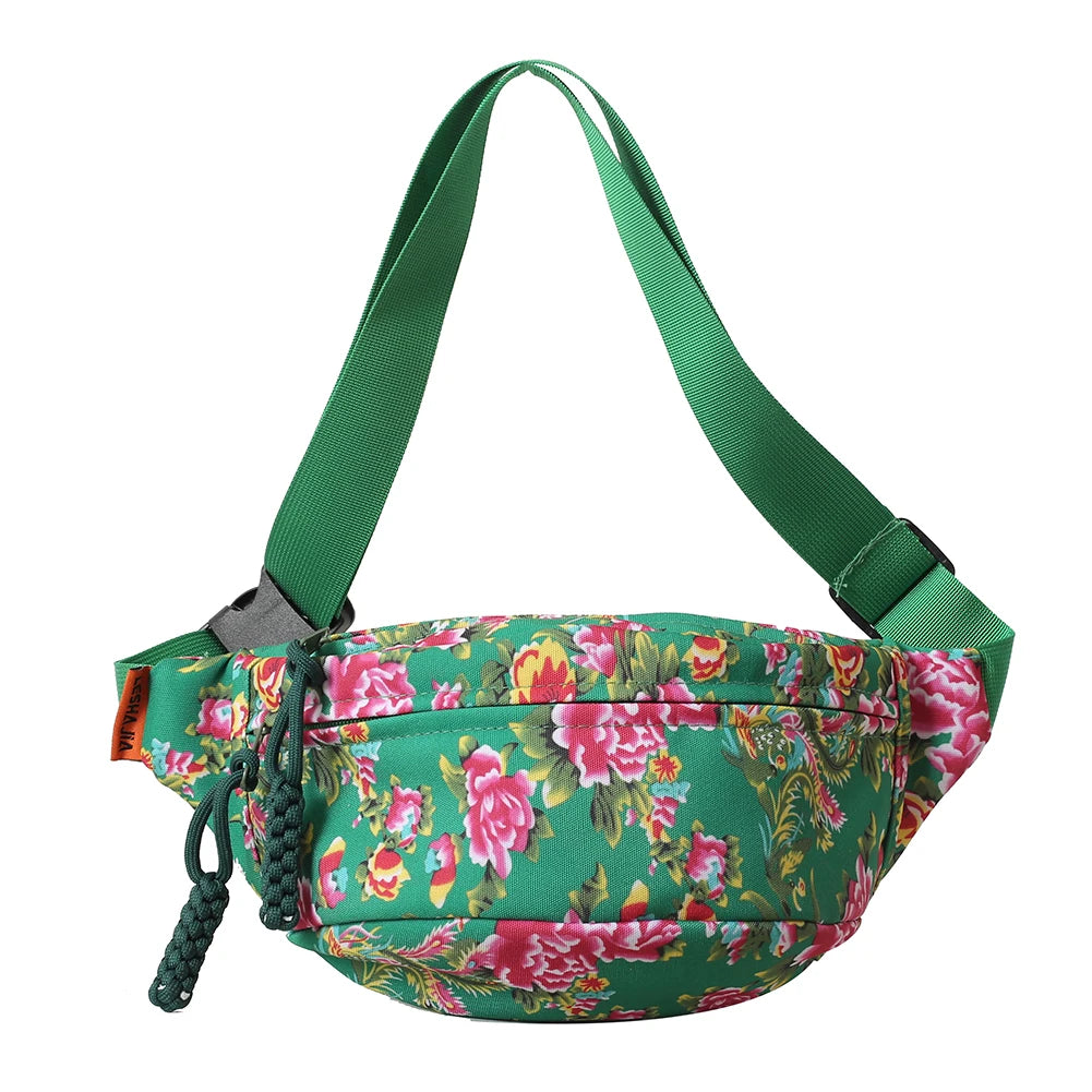 Sac banane vert pour femme - ShopGET®