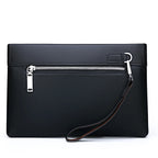 Pochette homme premium Noir / 26cmX16cmX2cm-Marron / 26cmX16cmX2cm-ShopGET® 