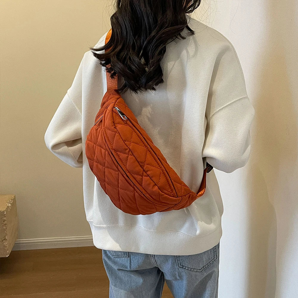 Sac banane orange sombre pour femme - ShopGET®