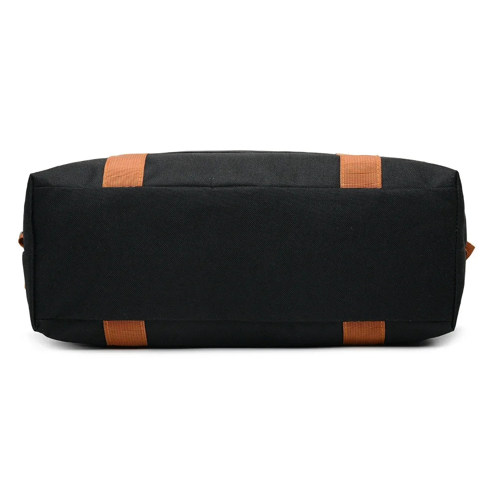 Sac weekend plage et piscine Noir-Bleu-ShopGET® 