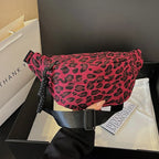 Sac banane léopard de luxe unique