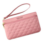 Pochette zippée femme Rouge-Jaune-Noir-Bleu-Pourpre-Rose-ShopGET® 