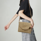 Pochette sac bandoulière Beige / 28 x 21 cm-Marron A / 28 x 21 cm-Marron B / 28 x 21 cm-ShopGET® 