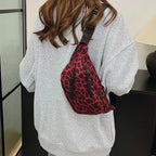 Sac banane léopard de luxe unique