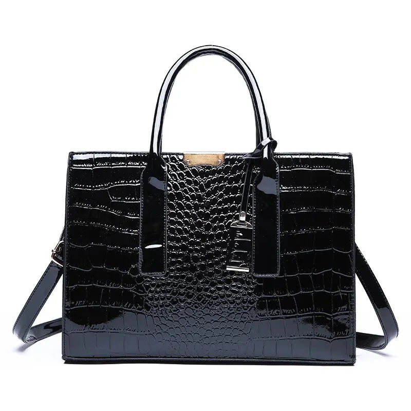Sac cabas femme business 34x13x24cm / Rouge-34x13x24cm / Marron-34x13x24cm / Noir-ShopGET® 