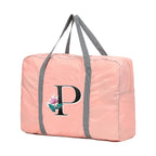 Sac weekend lettre prénom de H à Q K-J-I-H-O-N-M-L-Q-P-ShopGET® 