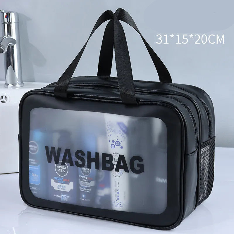 Trousse de toilette femme transparente washbag - ShopGET®