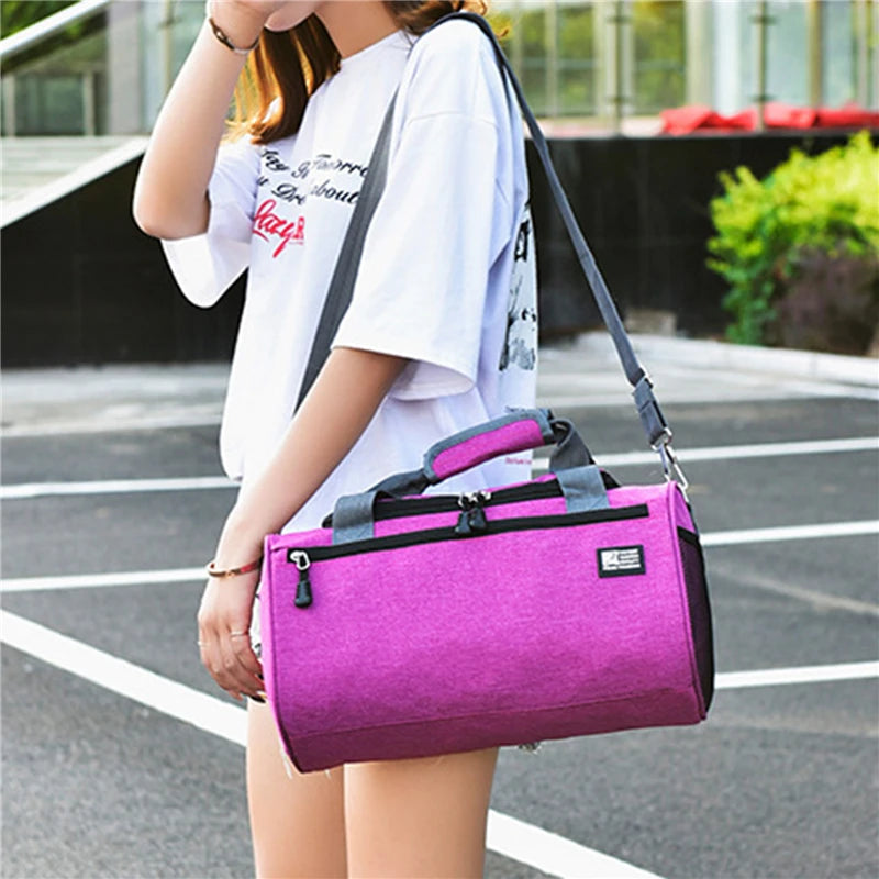 Sac weekend homme business Gris-Noir-Rouge-Bleu-Rose-Vert-ShopGET® 