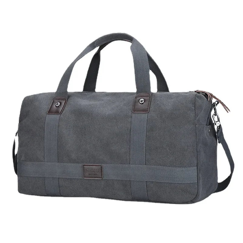 Sac weekend en toile canvas Kaki-Gris-Marron-Bleu-Noir-ShopGET® 