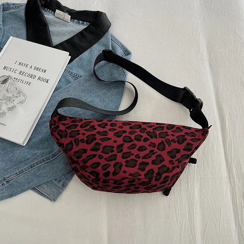 Sac banane léopard de luxe unique