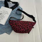 Sac banane léopard de luxe unique