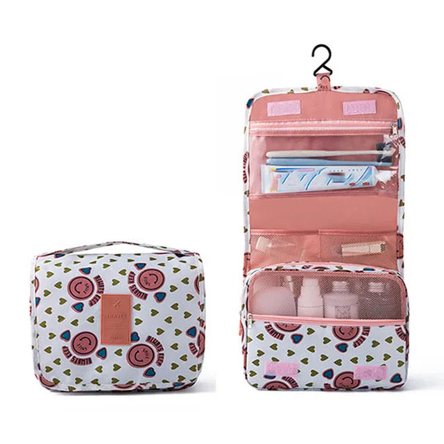 Trousse de toilette femme plaid à accrocher - ShopGET®