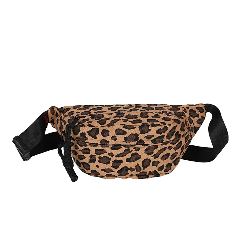 Sac banane léopard de luxe unique