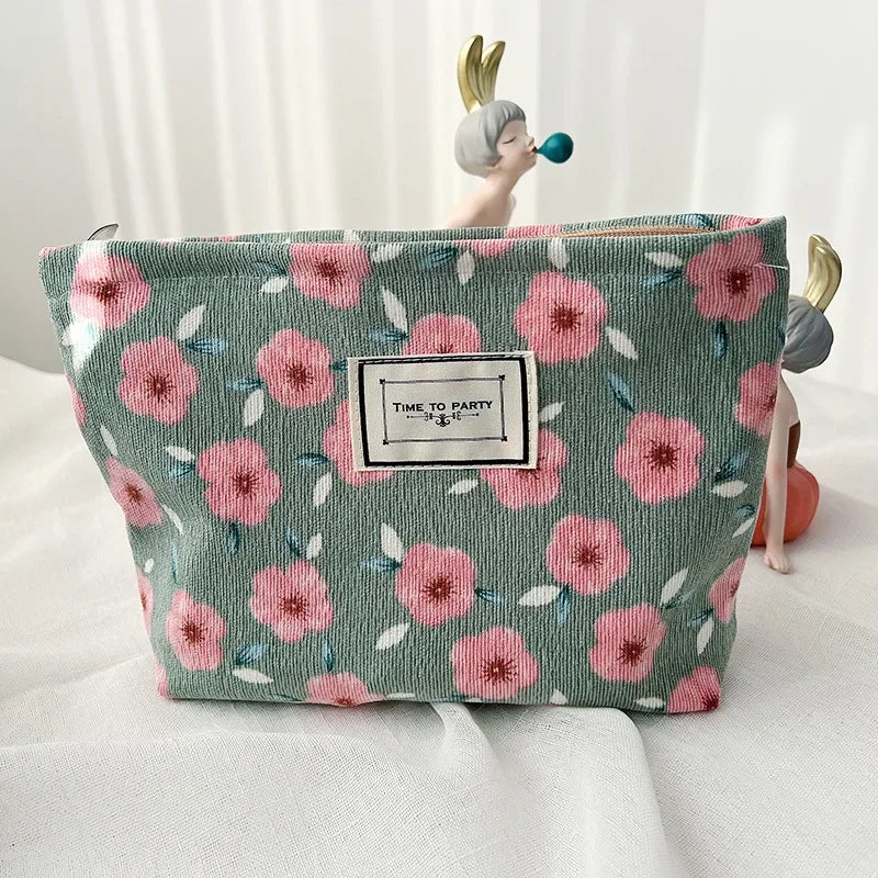Trousse de toilette fleurie femme - ShopGET®