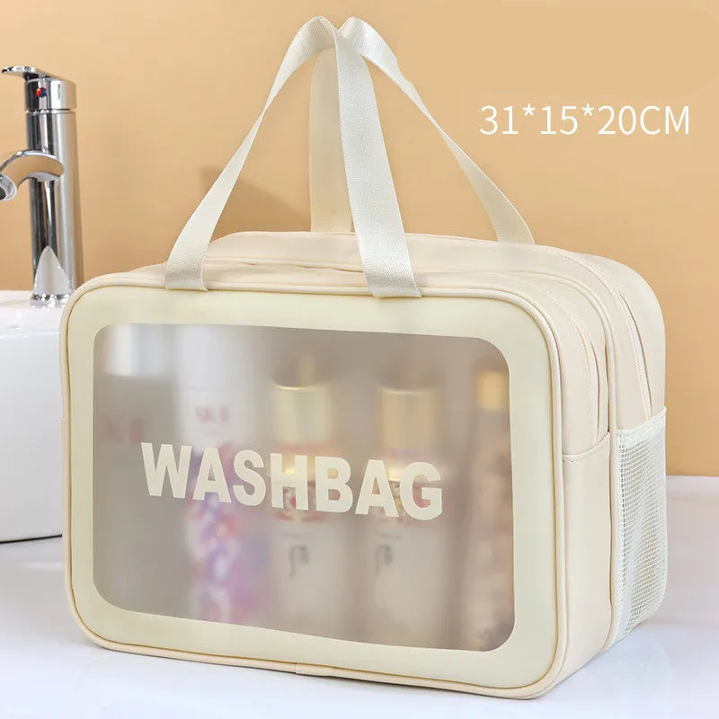 Trousse de toilette femme transparente washbag - ShopGET®
