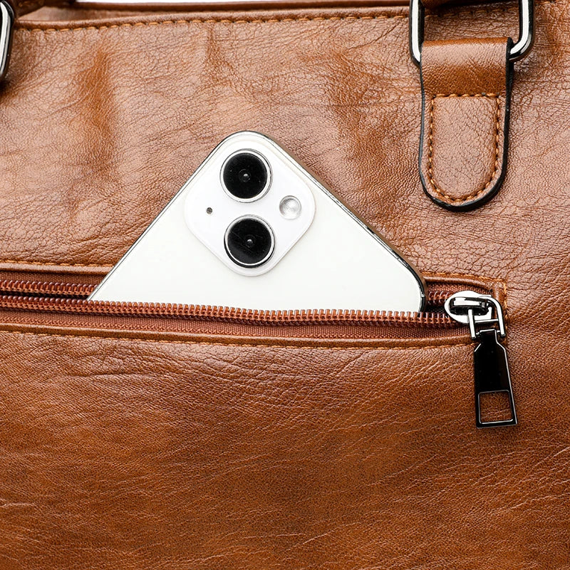 Sac cabas femme rectangulaire Gris-Marron-Jaune-Noir-ShopGET® 