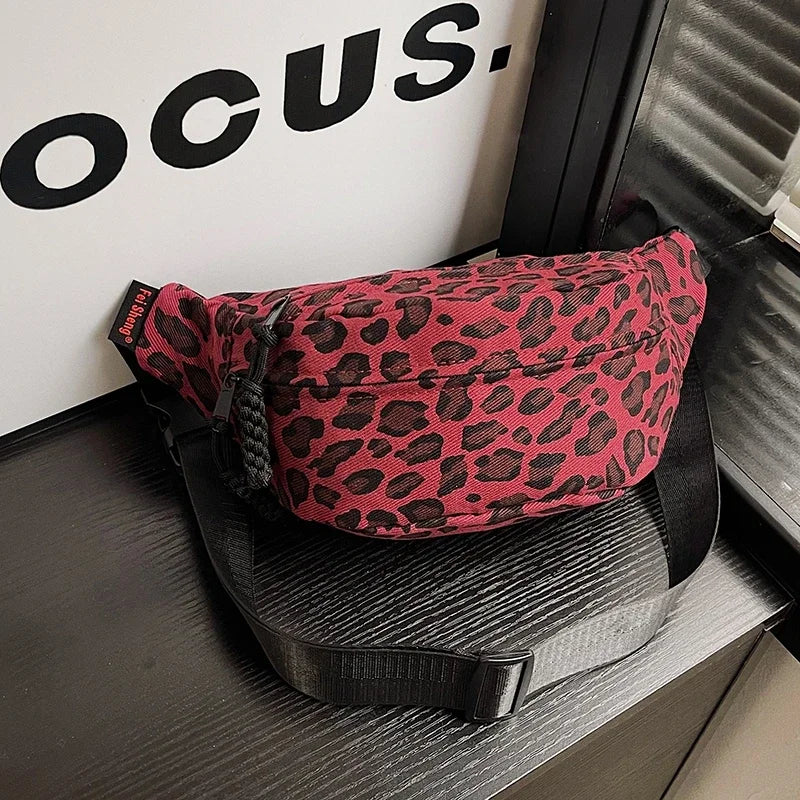 Sac banane léopard de luxe unique