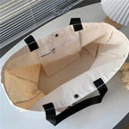 Cabas femme de voyage Beige / 43X32X10cm-ShopGET® 