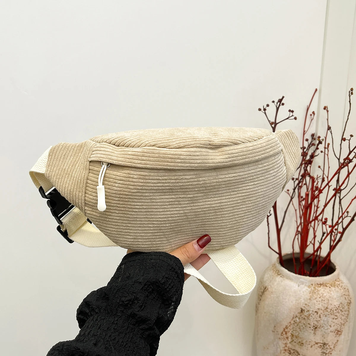 Sac banane en tissu pour femme - ShopGET®
