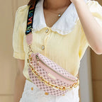 Sac banane léopard décor lettre "love"