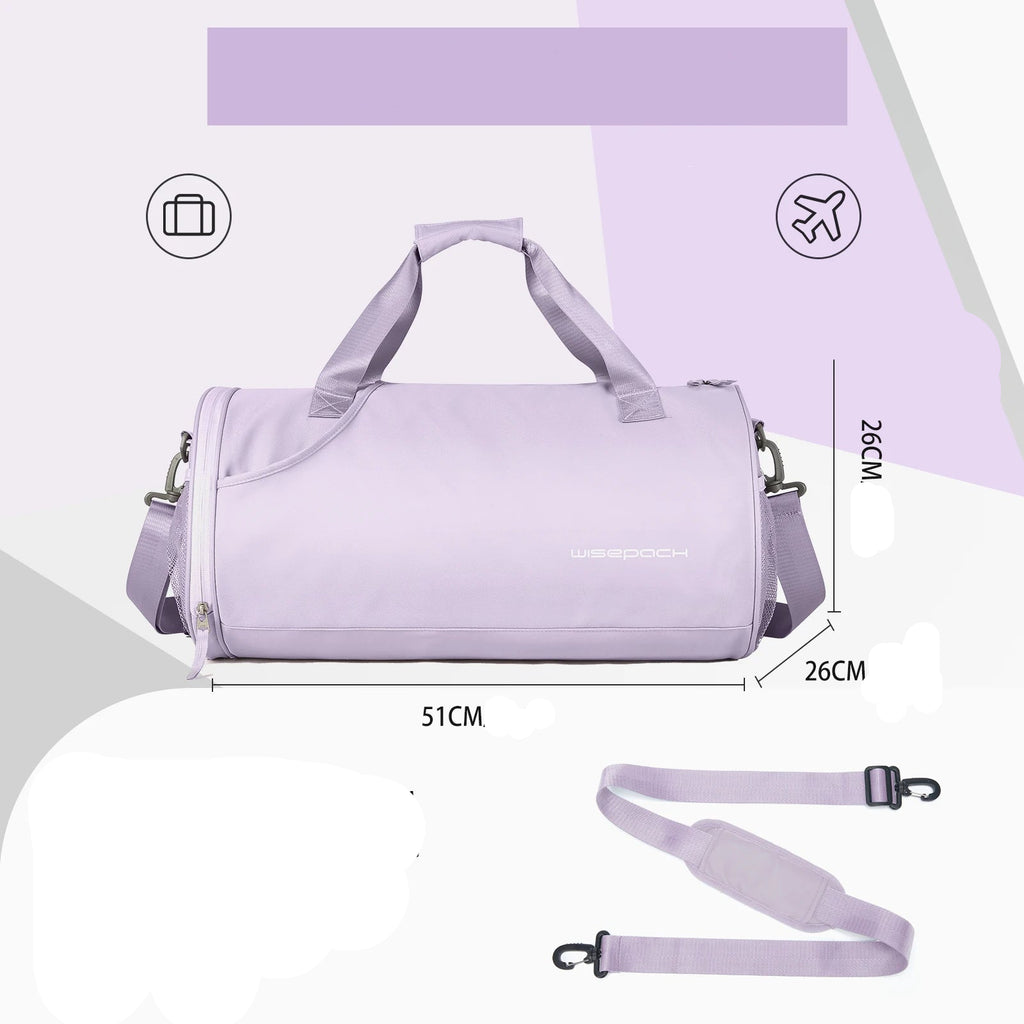 Sac weekend style polochon Bleu-Beige-Bleu A-Vert-Pourpre-Rose-Noir-Vert Large-Bleu Large-Bleu A Large-Noir Large-Pourpre Large-Beige Large-Rose Large-ShopGET® 