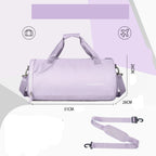 Sac weekend style polochon Bleu-Beige-Bleu A-Vert-Pourpre-Rose-Noir-Vert Large-Bleu Large-Bleu A Large-Noir Large-Pourpre Large-Beige Large-Rose Large-ShopGET® 