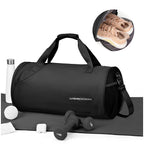 Sac weekend style polochon Bleu-Beige-Bleu A-Vert-Pourpre-Rose-Noir-Vert Large-Bleu Large-Bleu A Large-Noir Large-Pourpre Large-Beige Large-Rose Large-ShopGET® 