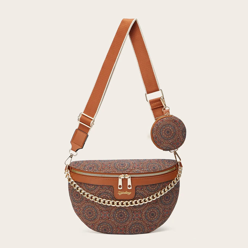 Sac banane femme chic en liège avec porte-monnaie - ShopGET®