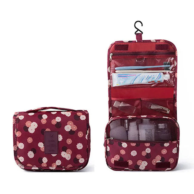 Trousse de toilette femme plaid à accrocher - ShopGET®