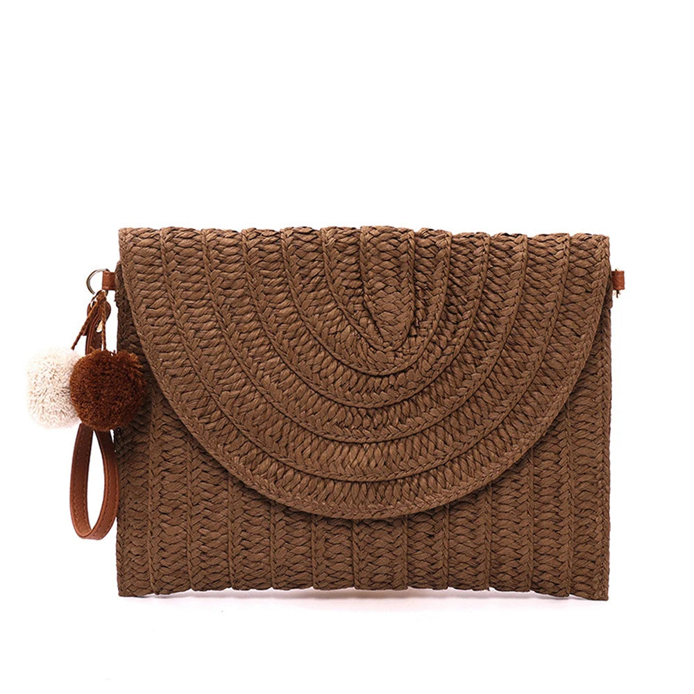 Pochette sac bandoulière Beige / 28 x 21 cm-Marron A / 28 x 21 cm-Marron B / 28 x 21 cm-ShopGET® 