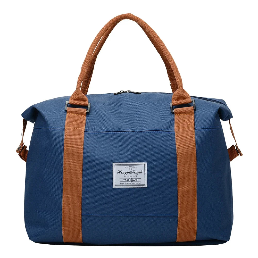 Sac weekend plage et piscine Noir-Bleu-ShopGET® 