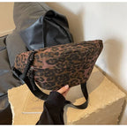 Sac banane léopard en canvas tendance