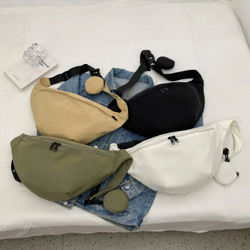 Sac banane femme chic en nylon tendance - ShopGET®