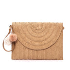 Pochette sac bandoulière Beige / 28 x 21 cm-Marron A / 28 x 21 cm-Marron B / 28 x 21 cm-ShopGET® 