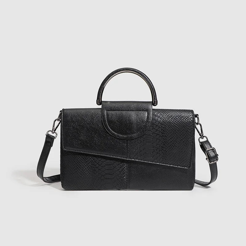 Pochette femme sac original Noir-Noir Blanc-Noir Rouge-ShopGET® 