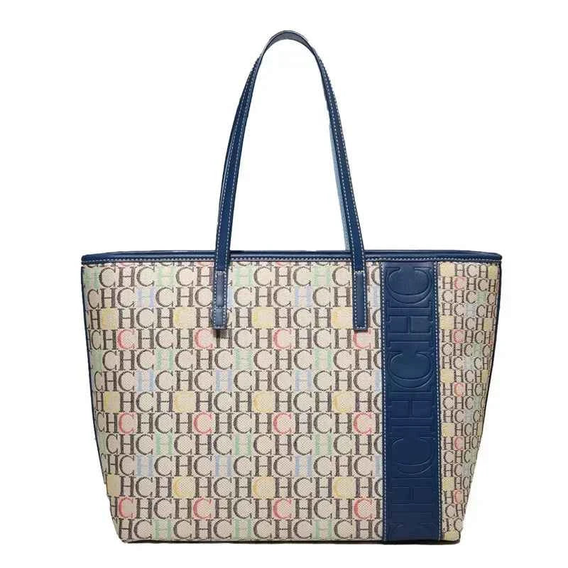Sac cabas femme été Beige bleu-Café-Noir-Beige-ShopGET® 