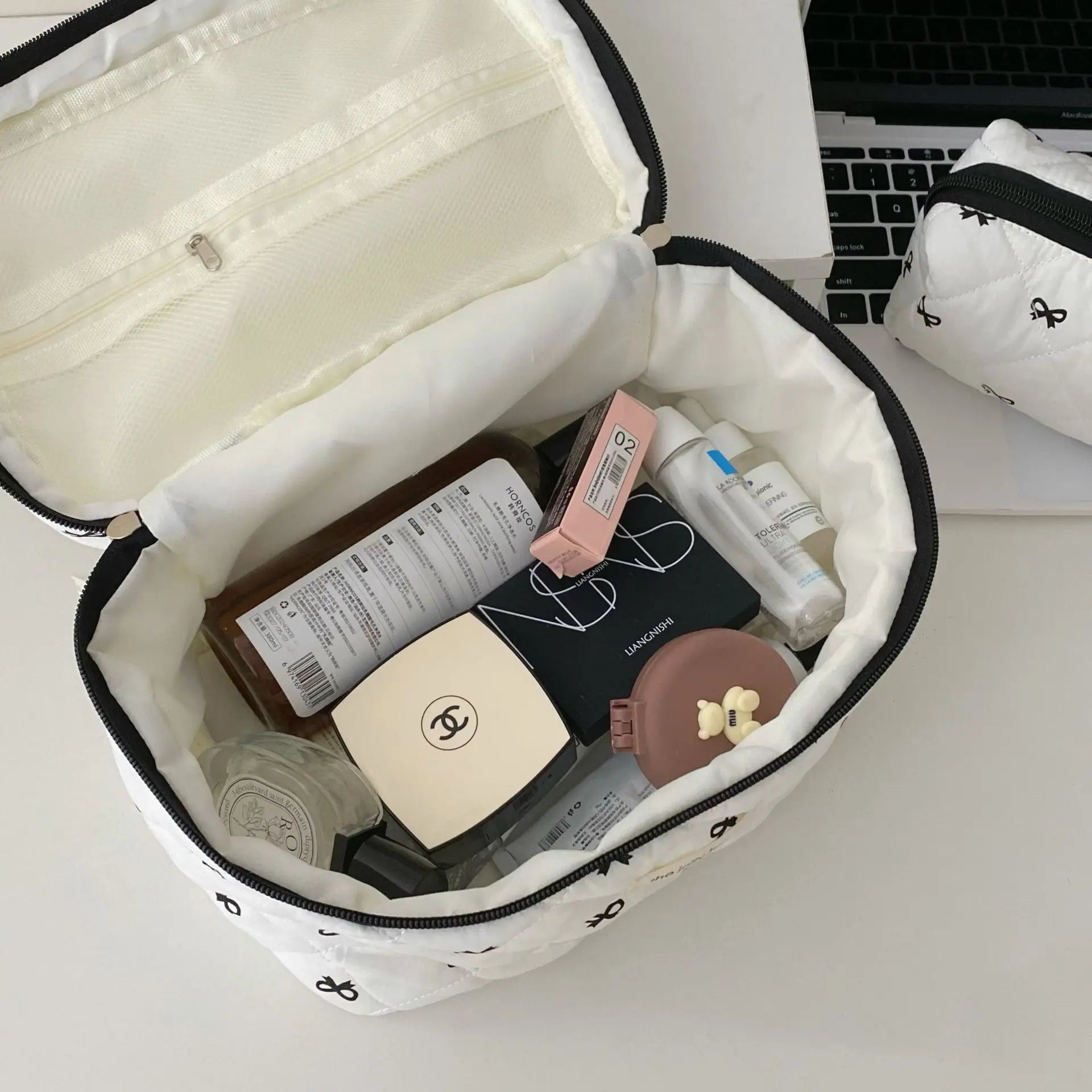 Trousse de toilette femme tissu - ShopGET®