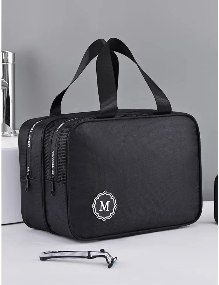 Trousse de toilette voyage double compartiments - ShopGET®